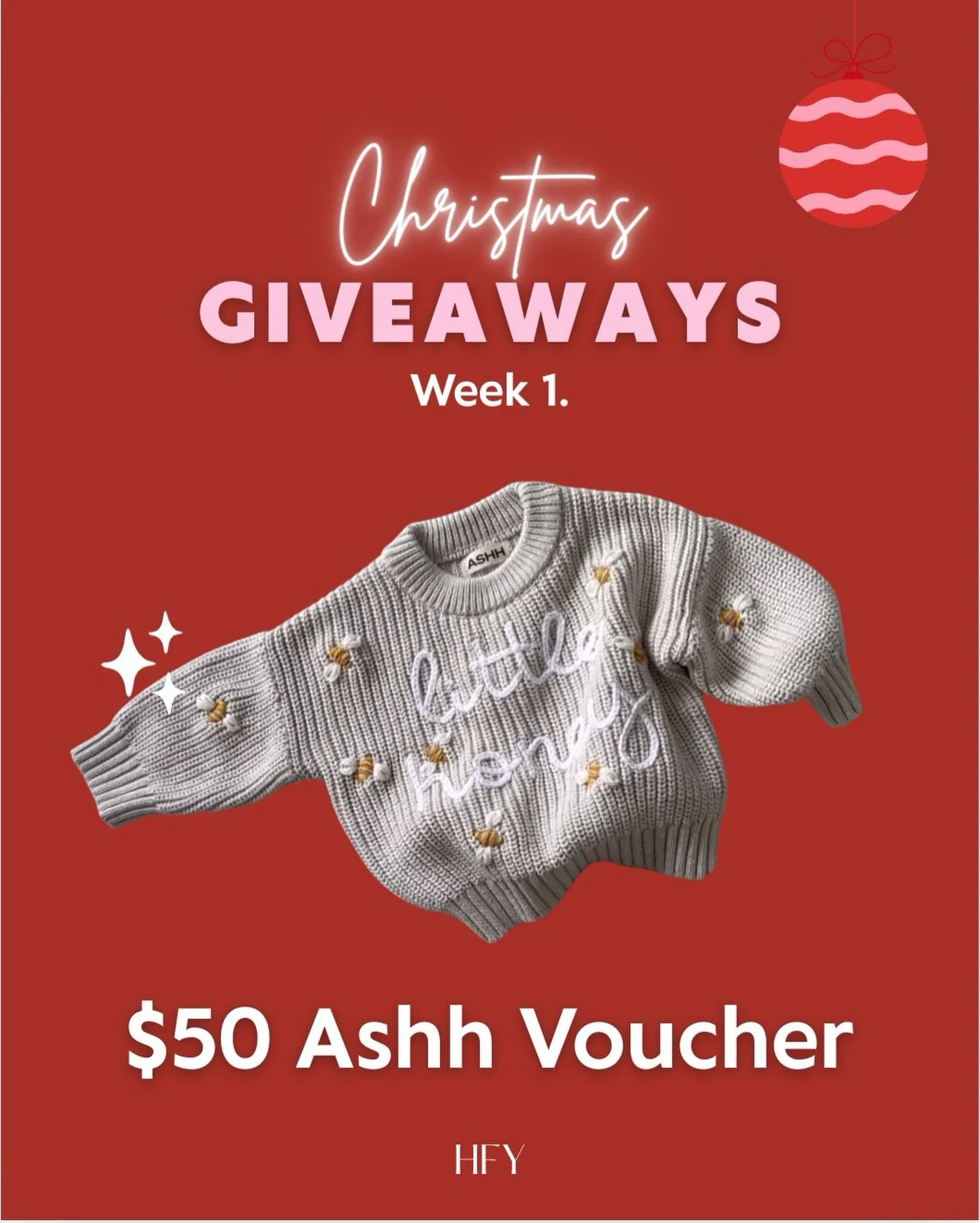 I want to say a huge THANK YOU for all your love and support throughout 2025, I truly couldn&rsquo;t have done this year without you. To celebrate this amazing community, I&rsquo;ll be running four Christmas giveaways - one every Monday until Christm