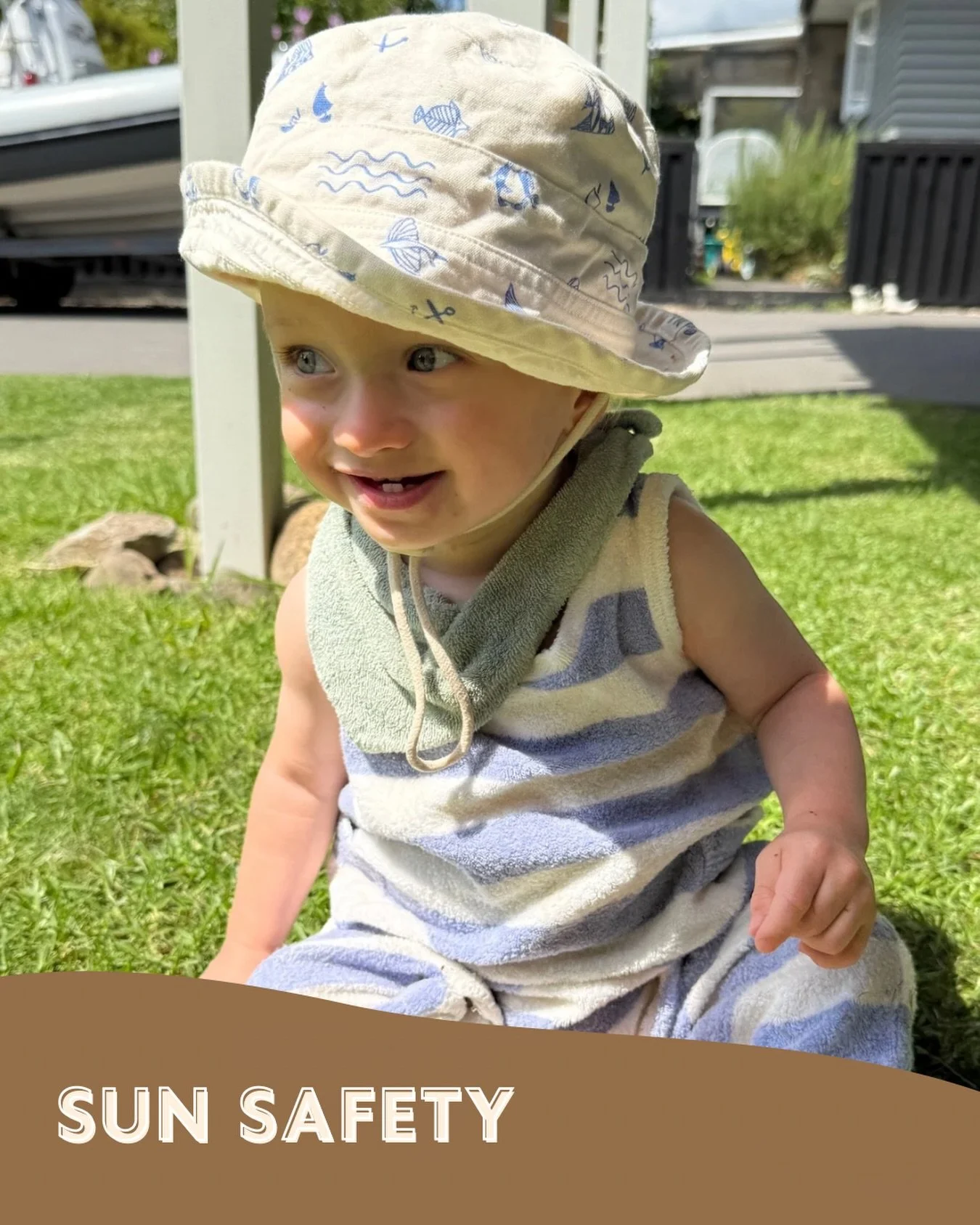 For when the weather decides to behave again&hellip; 🌤️

Outdoor play is so important &amp; staying sun safe is too.
Sunscreen, hats, and protective clothing are everyday essentials for little ones (and us!).

Did you know you can check your local U