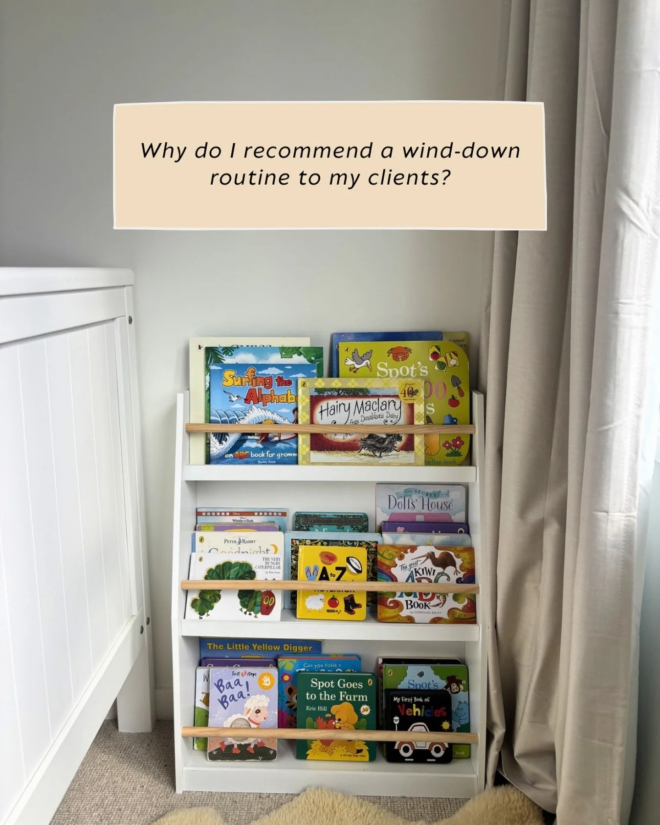 Using a wind-down routine before sleep is crucial for babies and toddlers. It plays a vital role in promoting a peaceful transition from wakefulness to sleep.

Routines help signal to the child&rsquo;s body and mind that it&rsquo;s time to unwind and