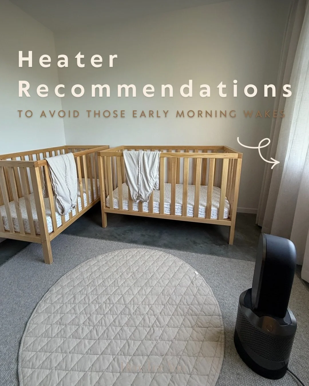 It&rsquo;s feeling like winter has come early ❄️
These colder nights and early mornings can definitely impact your baby&rsquo;s sleep.

Keeping your baby&rsquo;s room between 18&ndash;22&deg;C can help them stay comfortable and prevent unnecessary wa