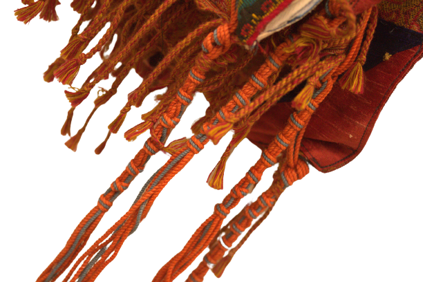 Contrast Red Strings - TALLIT ADD ON