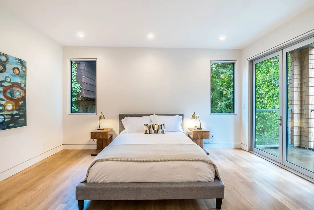 Fox Brother's Construction - 35 Tamalpais Top-level master bedroom