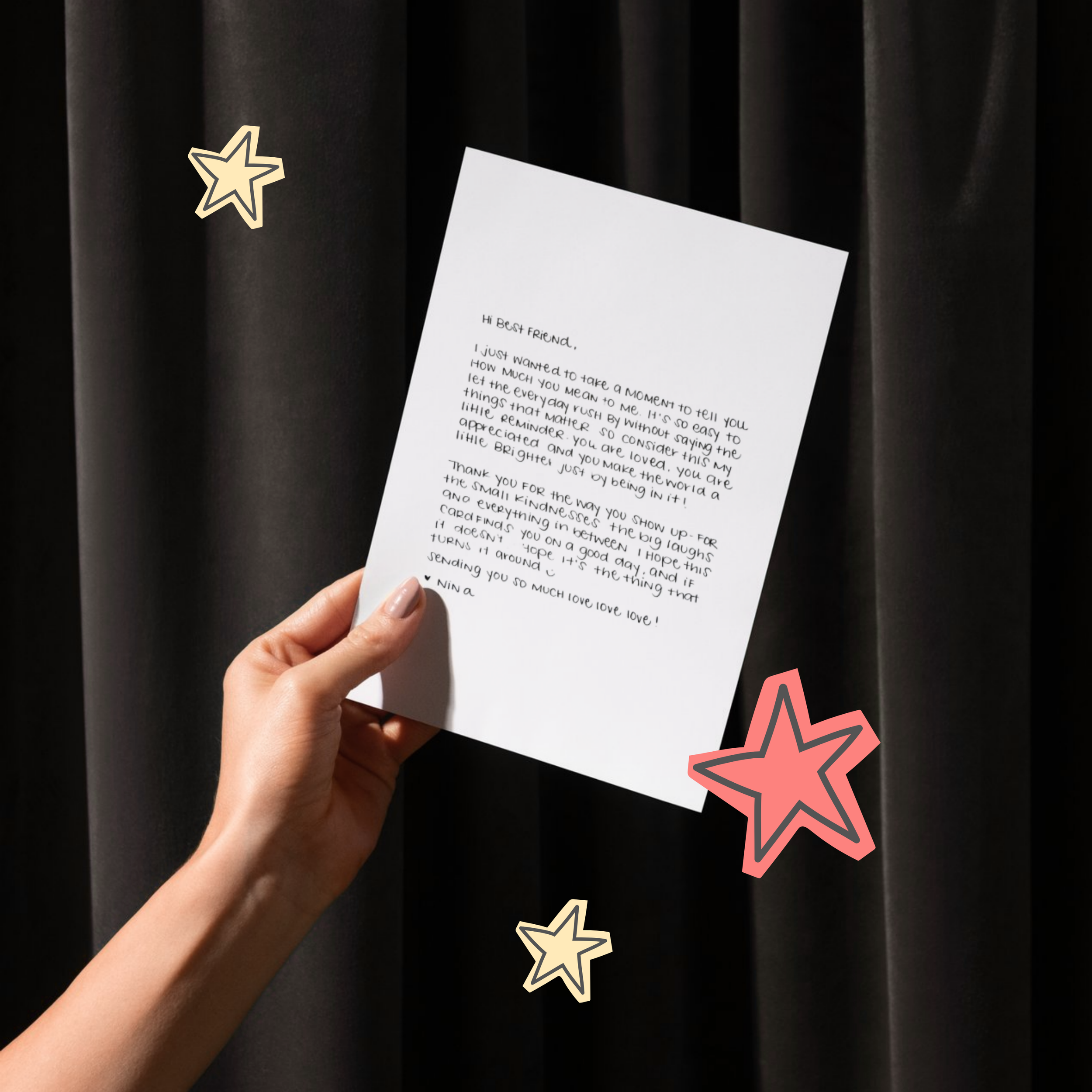 Handwritten Message - Add On