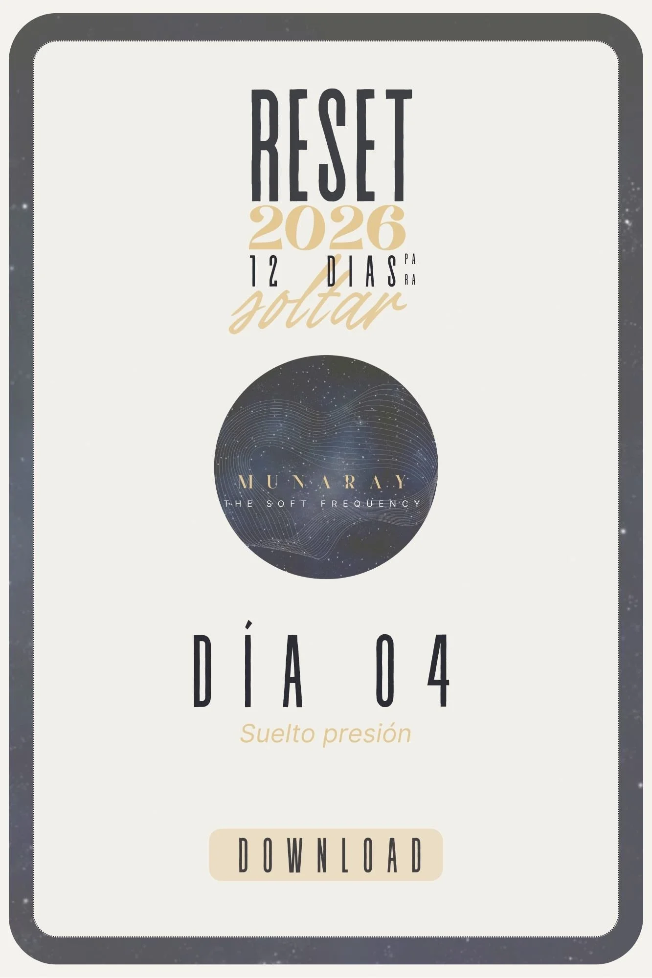 dia 4 de ritual para soltar el año 2025