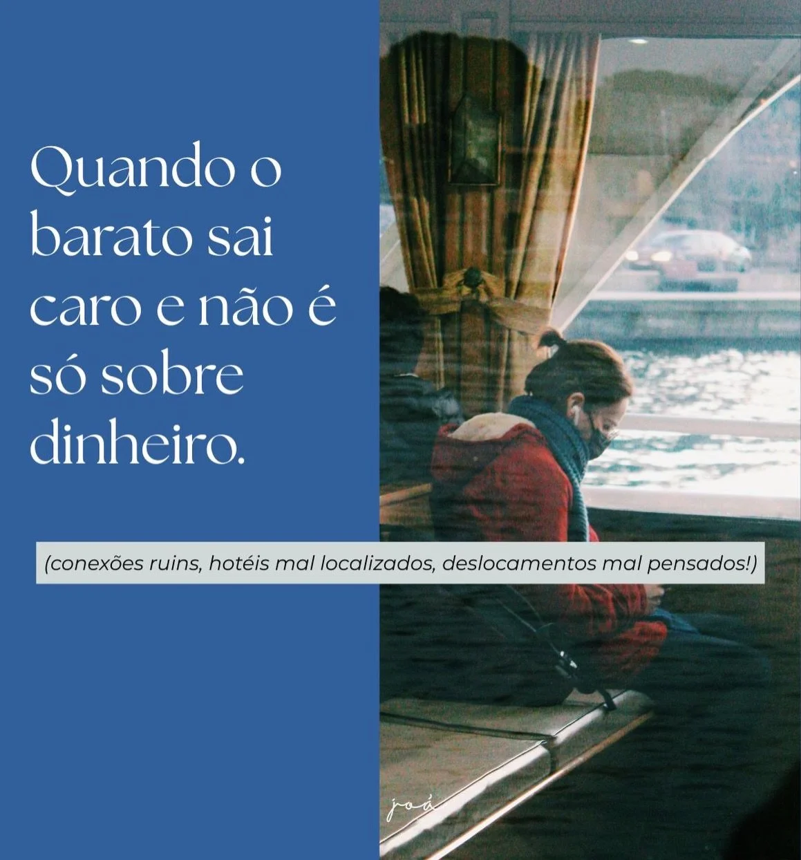 Tem viagem que parece uma &oacute;tima ideia no come&ccedil;o:  hotel bonito nas fotos, roteiro mais ou menos pronto, tudo aparentemente resolvido.

At&eacute; voc&ecirc; perceber que passou mais tempo tentando fazer a viagem funcionar do que realmen