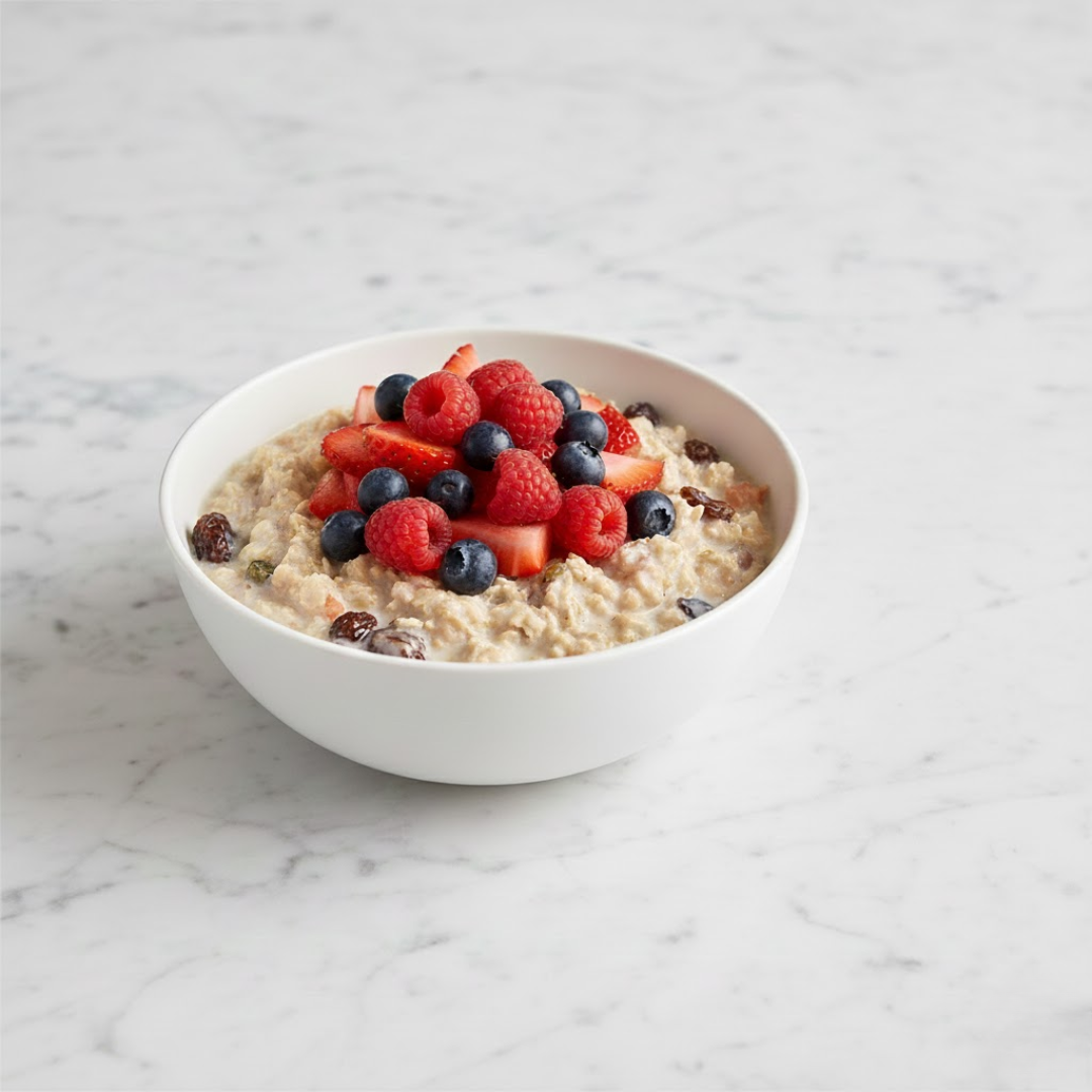 Overnight Oats + Fruit