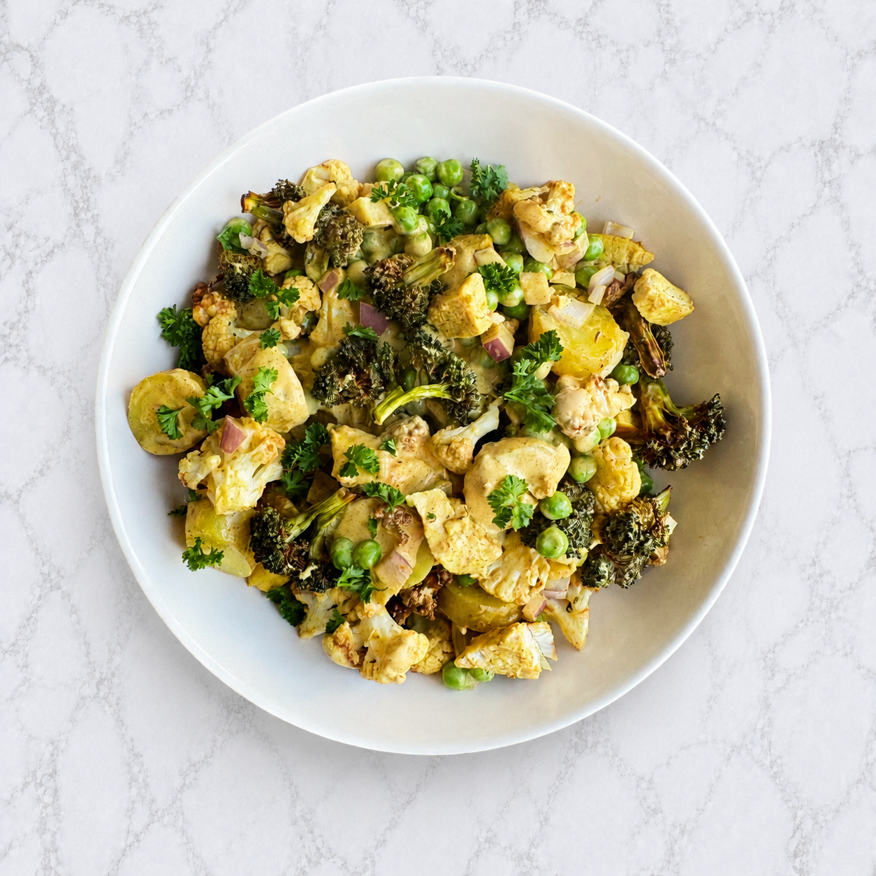 Chicken and Potato Curry Bake