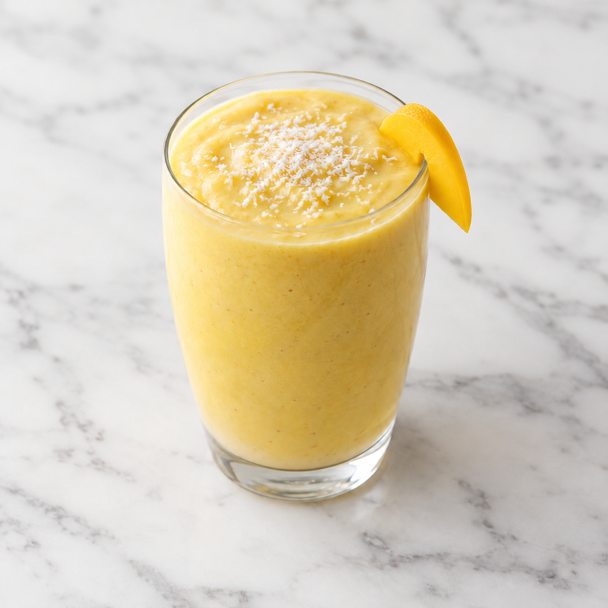 Mango and Coconut Thickshake