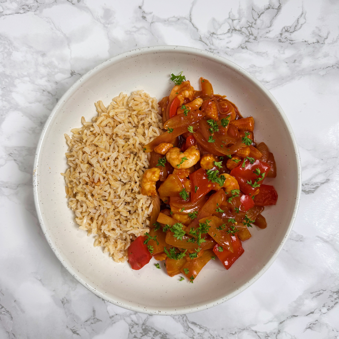 Sweet + Sour Prawns (HC)