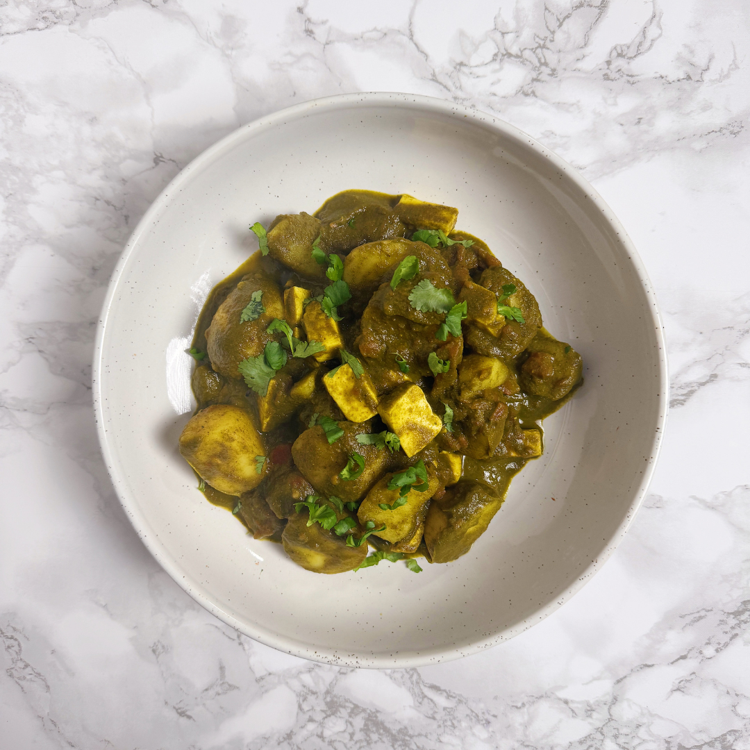 Paneer + Potato Saag Aloo (HC)