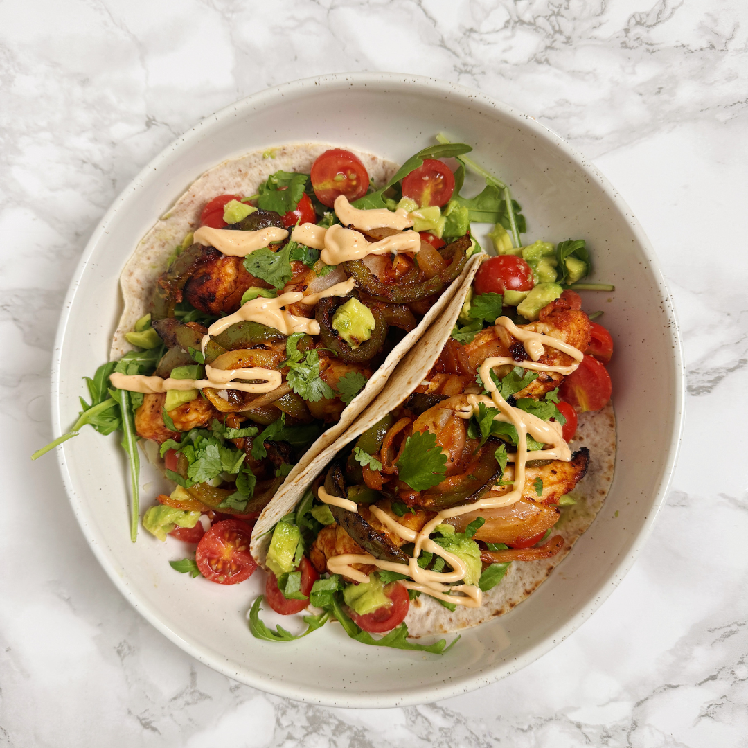 Air Fryer Sweet Chilli Chicken Tacos (HC) 