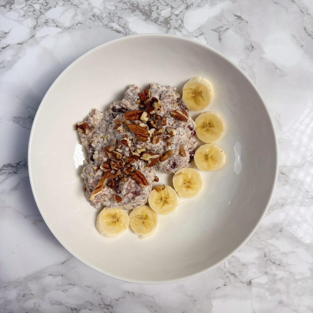Mince Pie Overnight Oats 