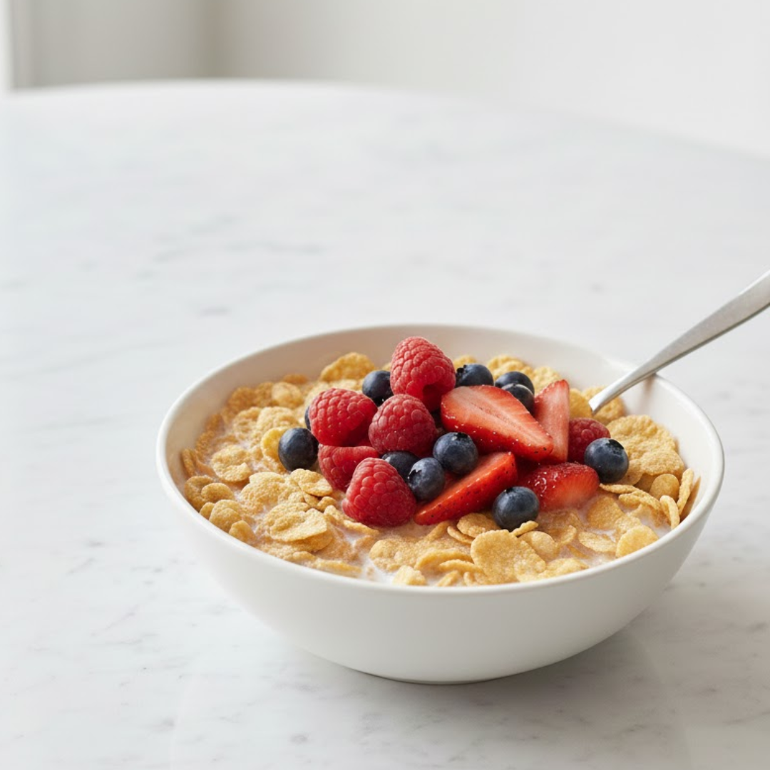 Cornflakes + Fruit 