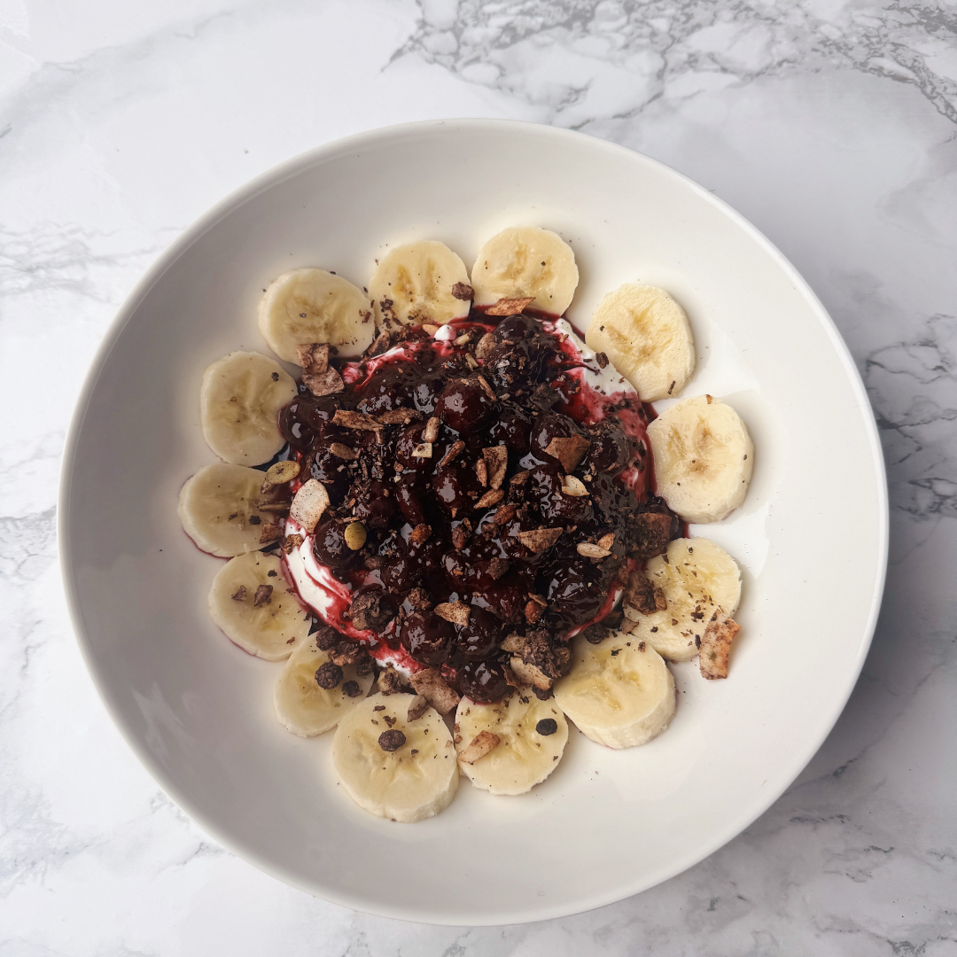 Blueberry Compote Yoghurt Bowl