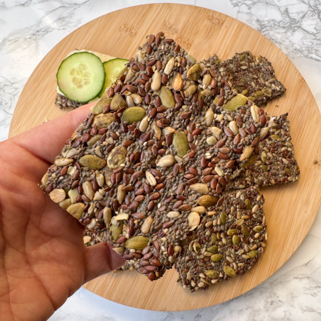 Low Carb Crackers + Toppings (LC)