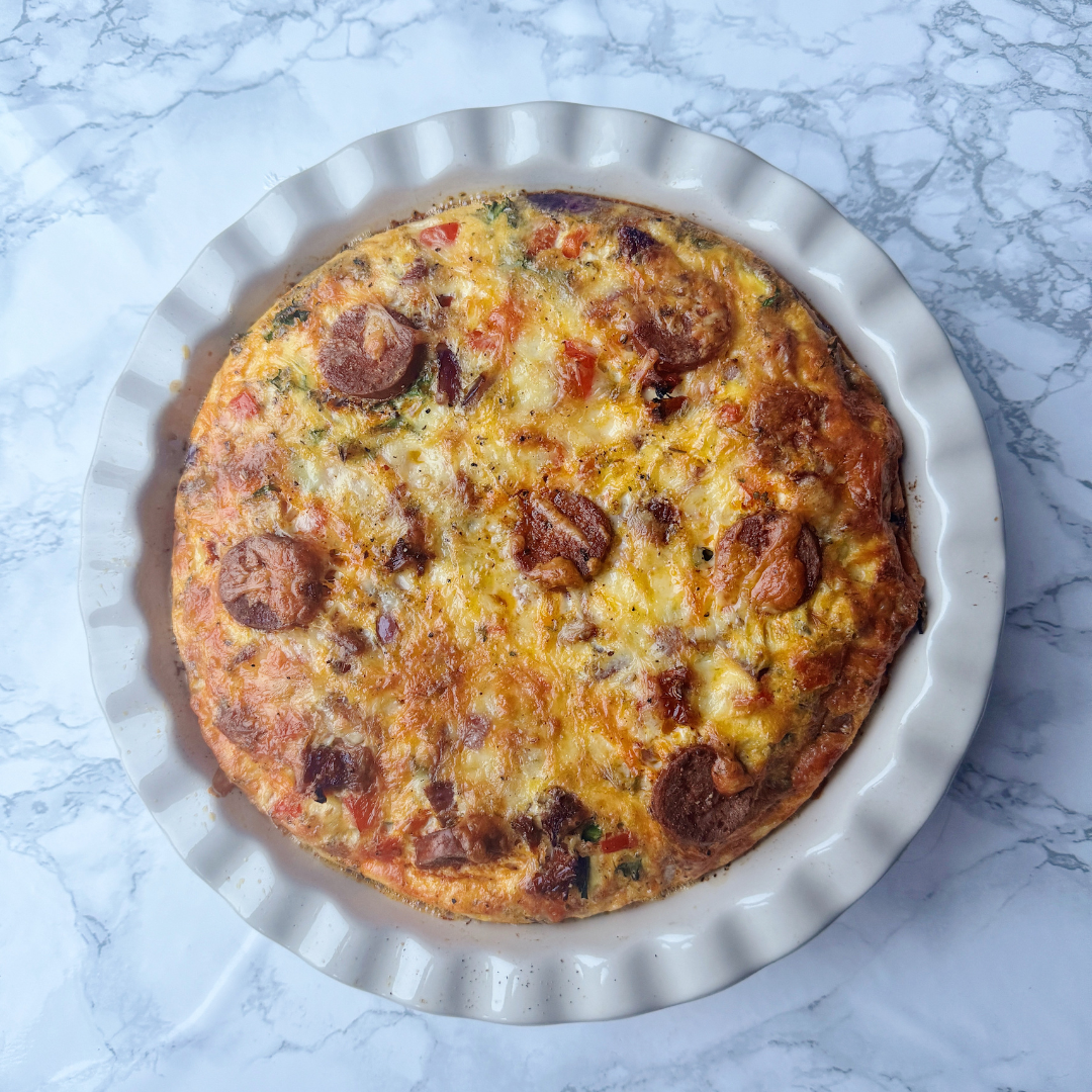 Protein Packed Chorizo Frittata (LC) 