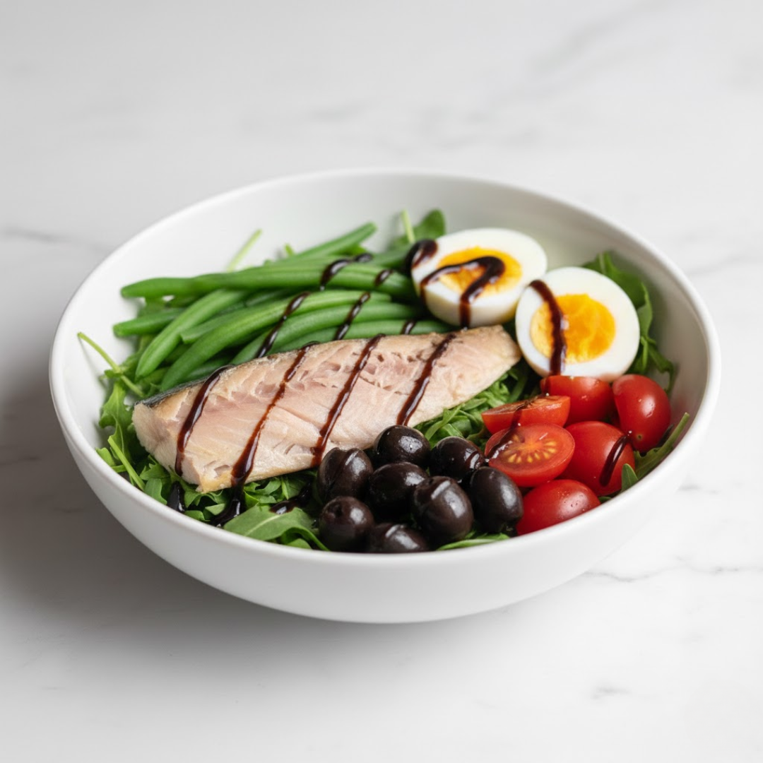 Smoked Mackerel + Egg Bowl (LC)