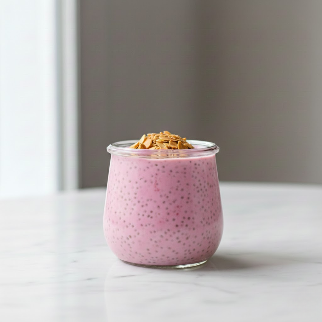 Raspberry Chia Pudding