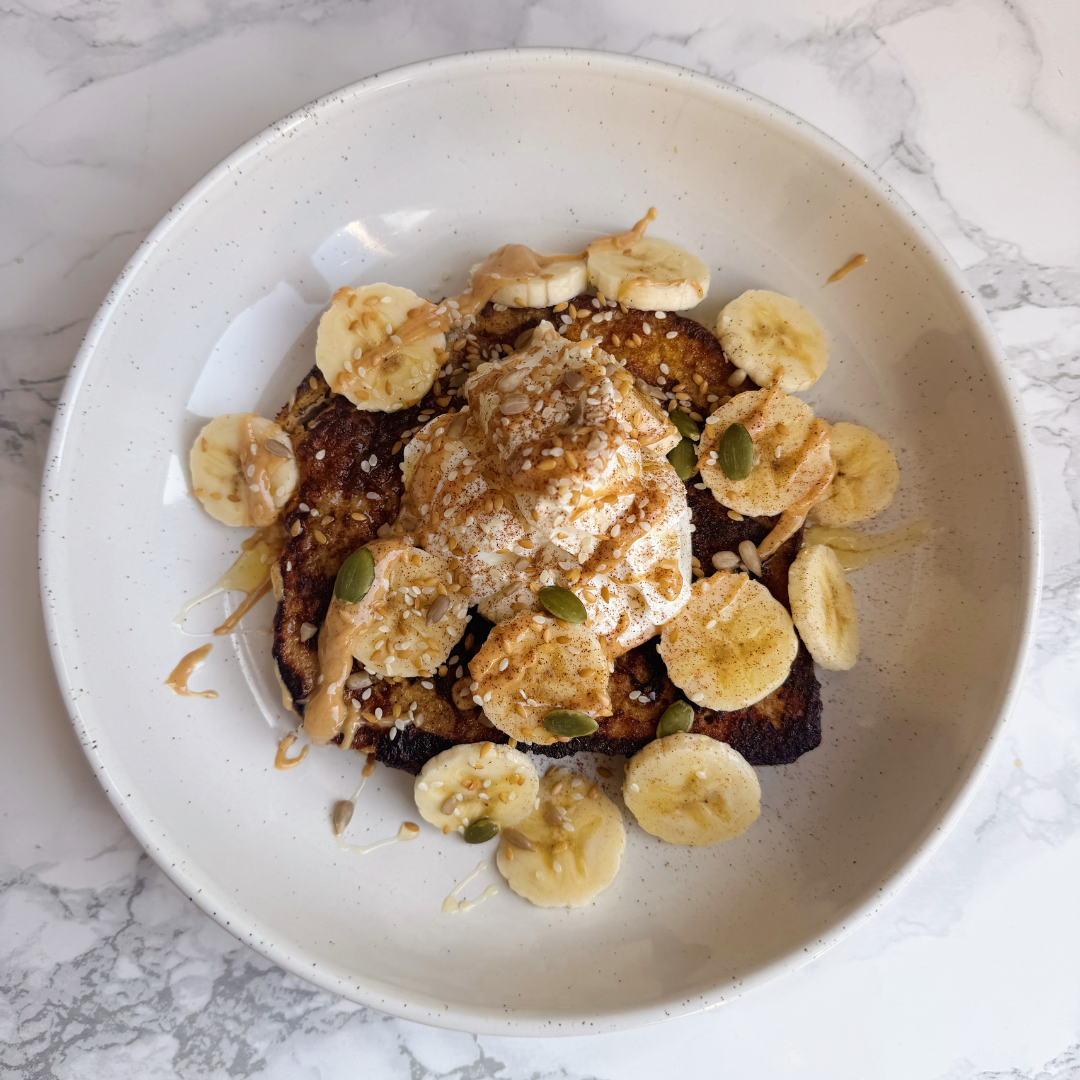 Banana &amp; Cinnamon  French Toast 