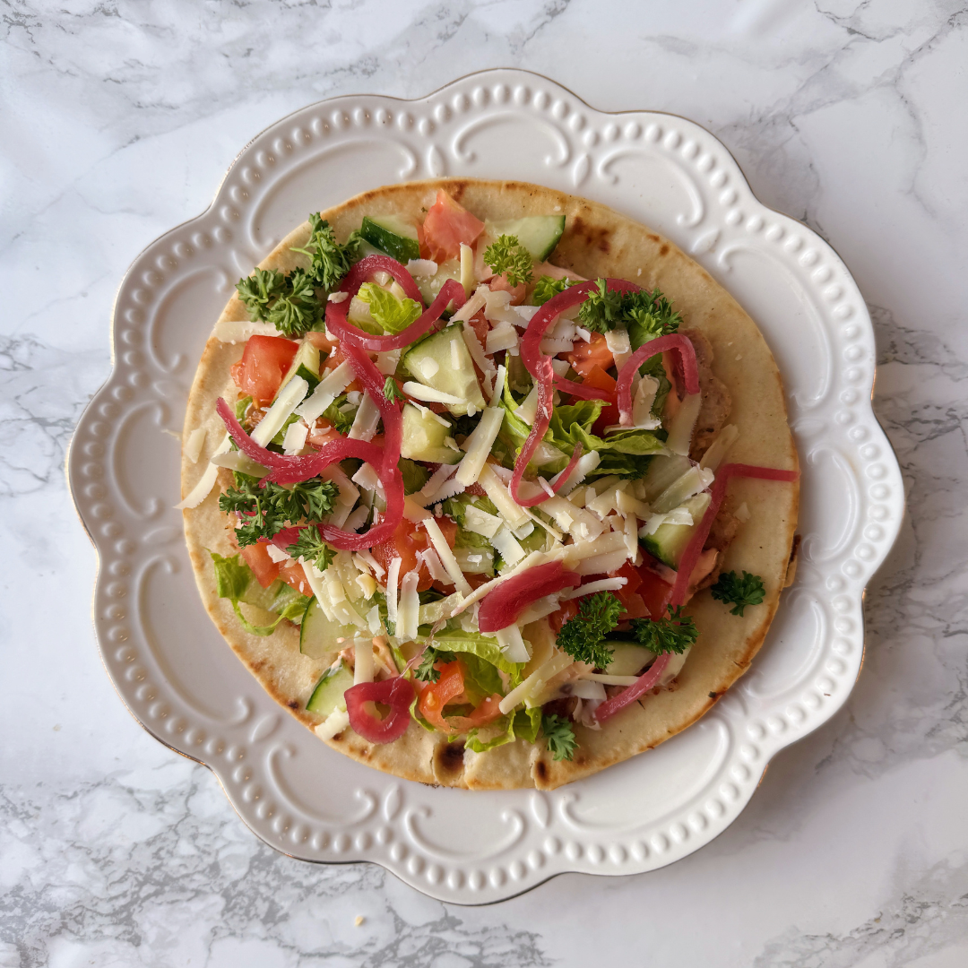 Smashed Chicken Flatbread (HC)