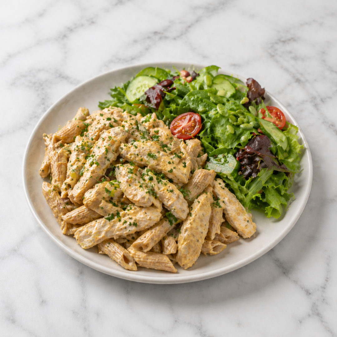 Coronation Chicken Pasta Salad (HC)