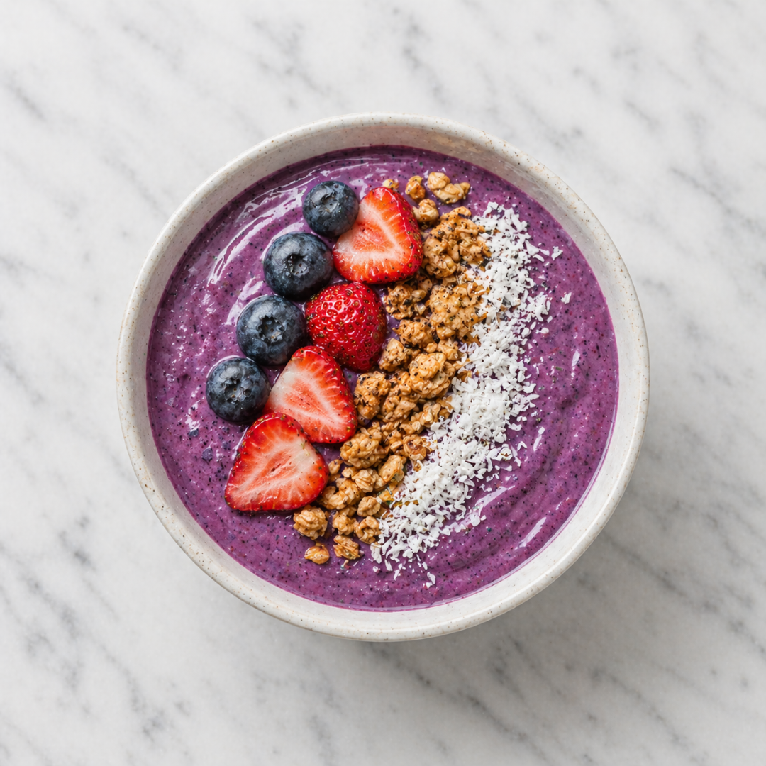 Purple Smoothie Bowl