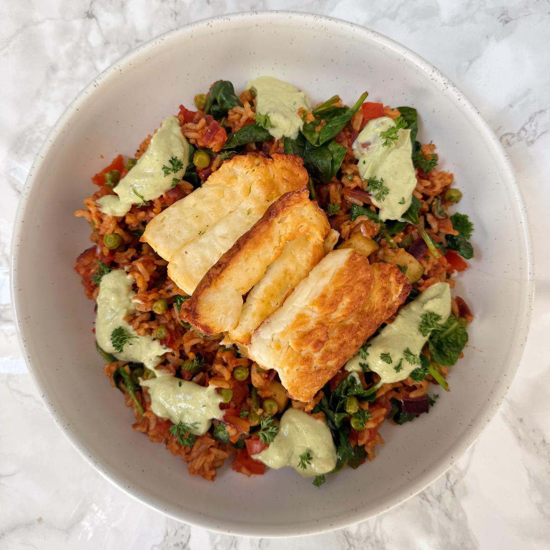 Halloumi Rice Bowl (HC) 