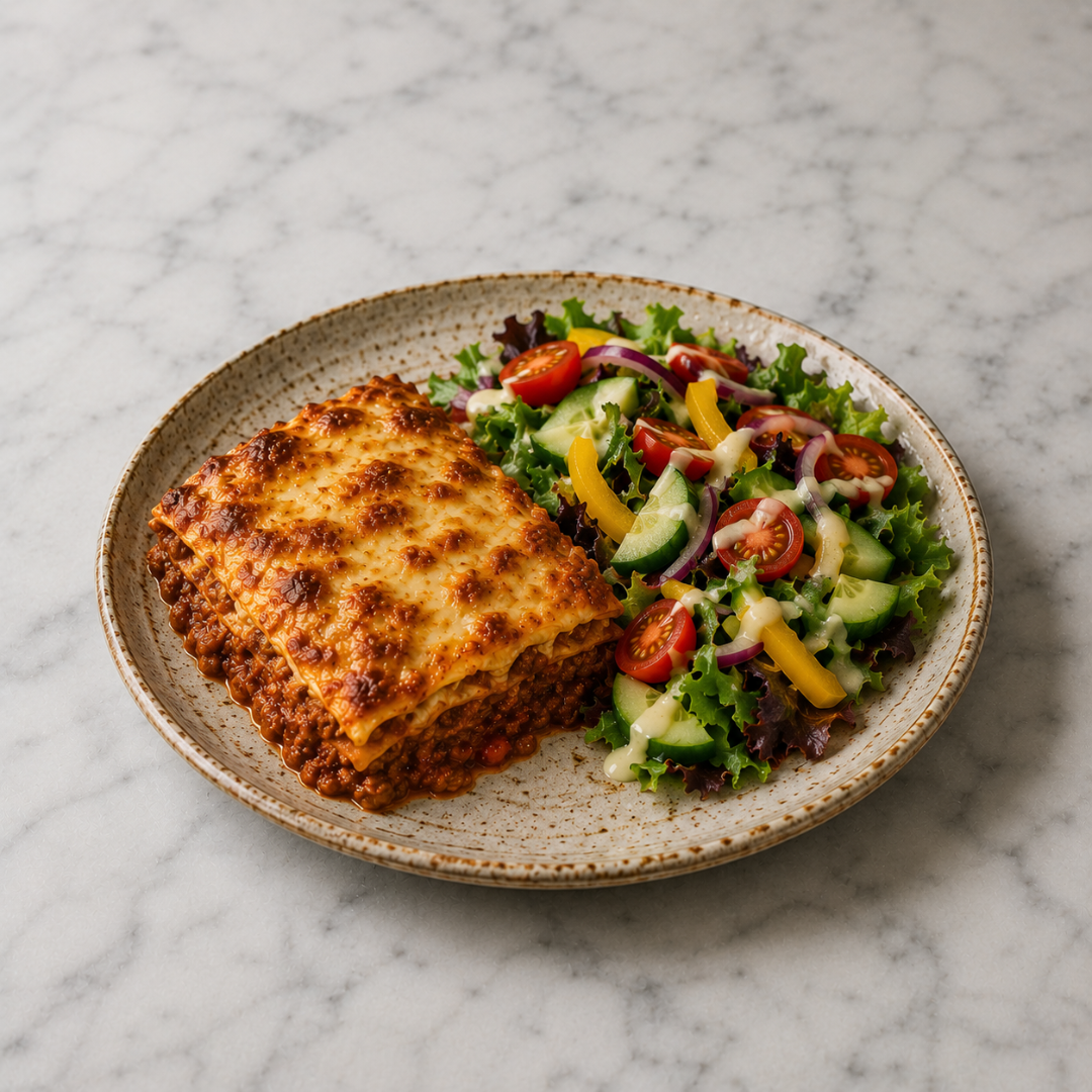 Lasagne + Salad (HC)