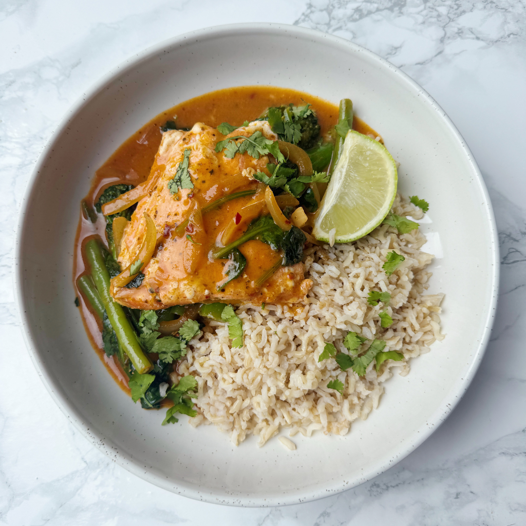 One Pan Thai Red Curry Salmon&nbsp;(HC)
