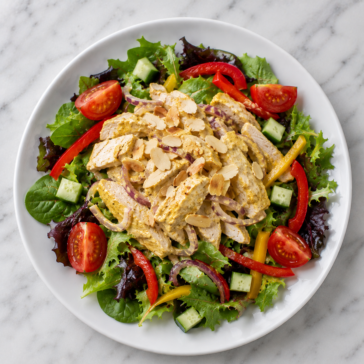 Coronation Chicken Salad (LC)