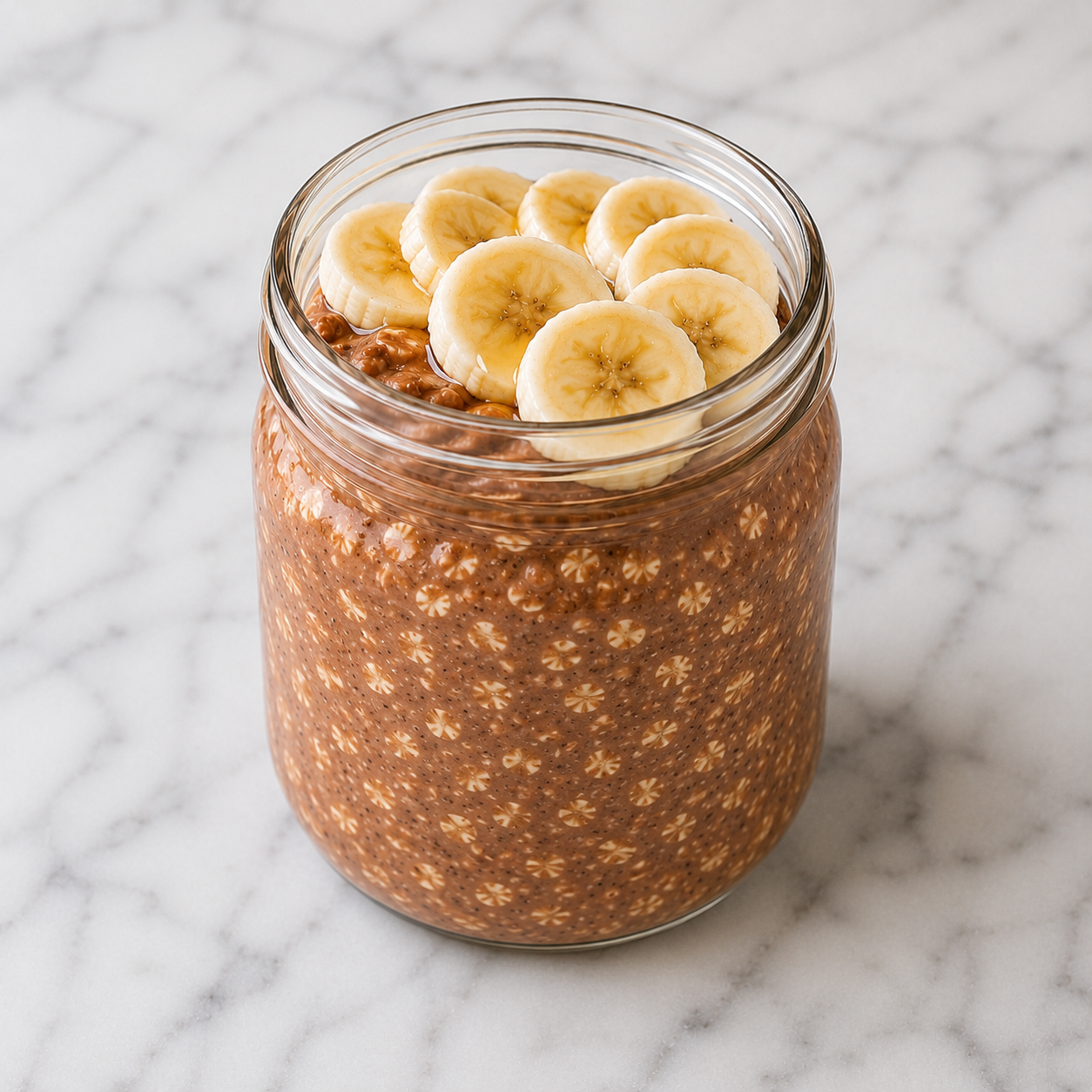 Chunky Monkey Overnight Oats