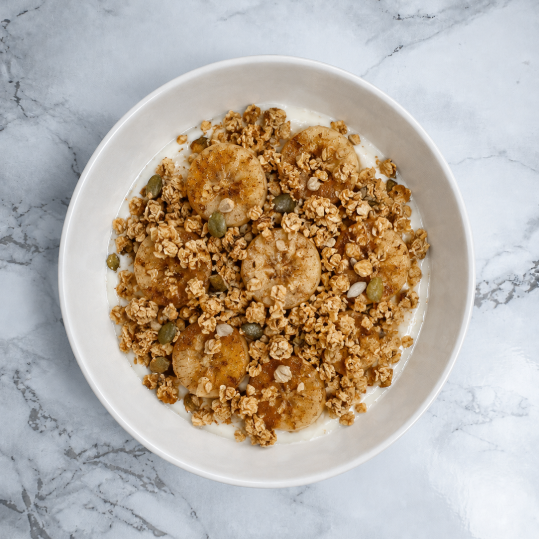 Banana Crumble Bowl