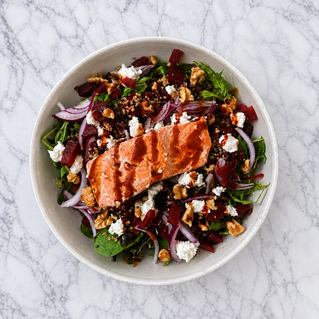 Salmon &amp; Beetroot Glow Bowl (HC) 