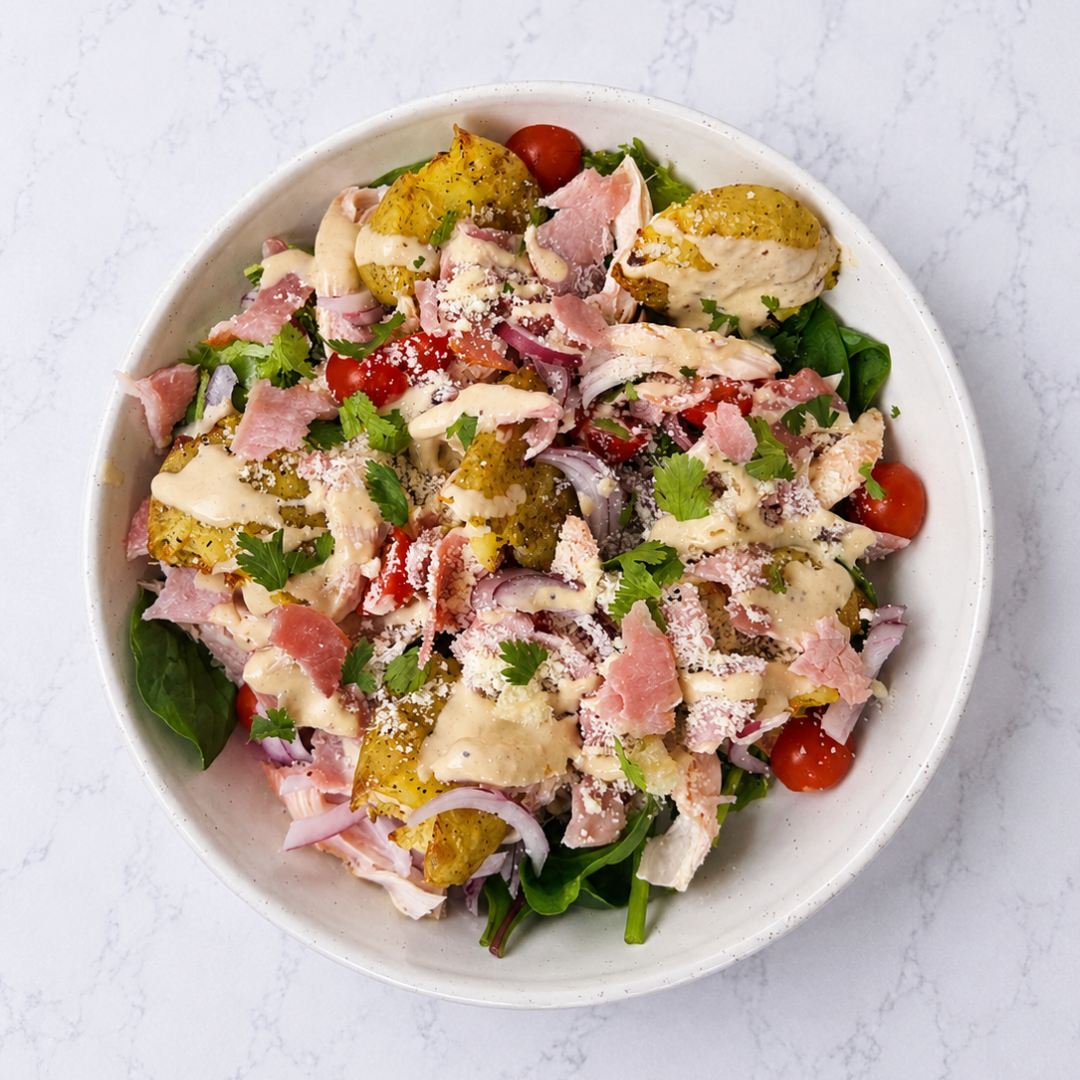 Crispy Potato Caesar Salad (HC)