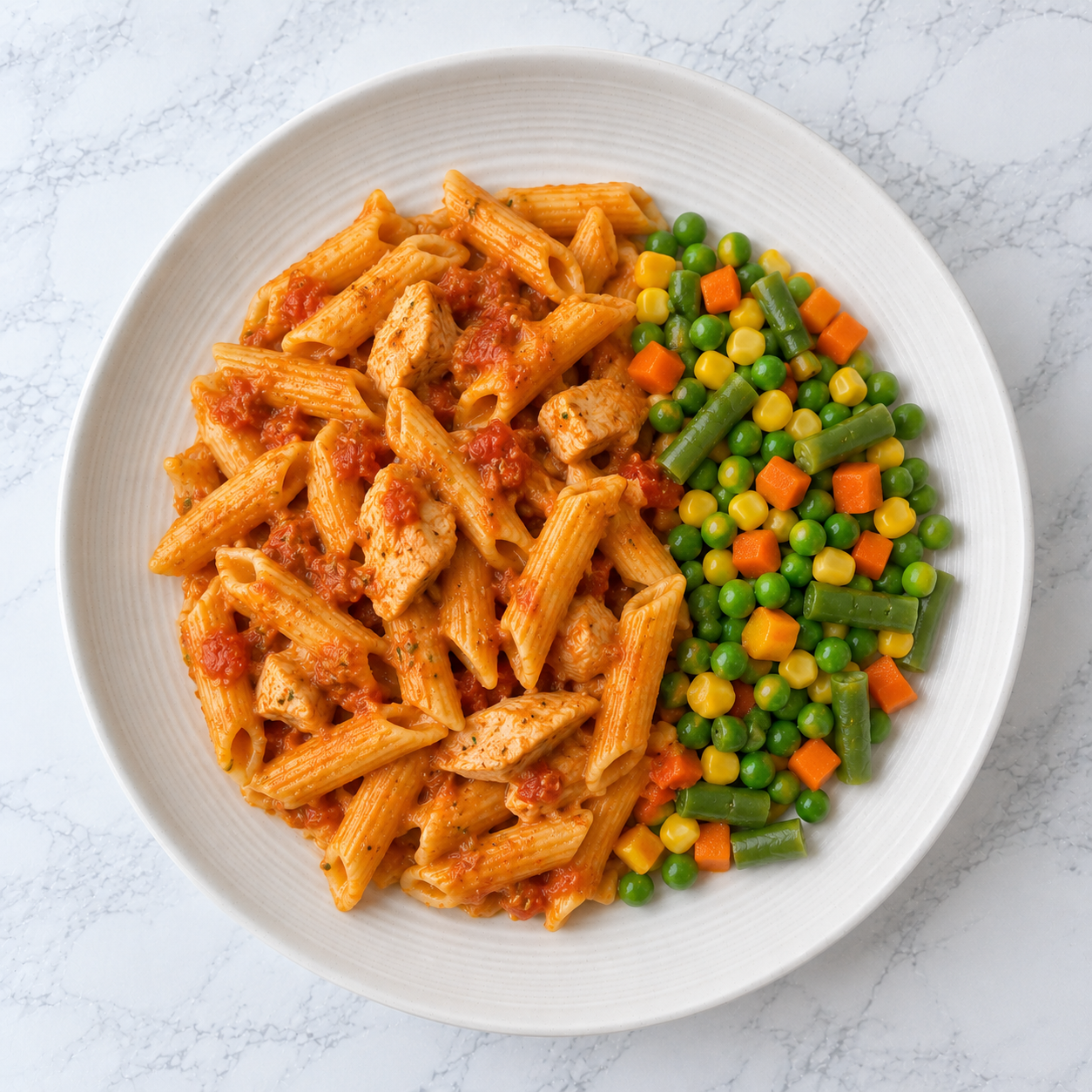 Pasta Ready Meal+ Veggies (HC)