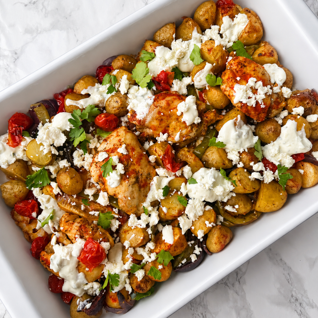 Greek Chicken Traybake (HC)