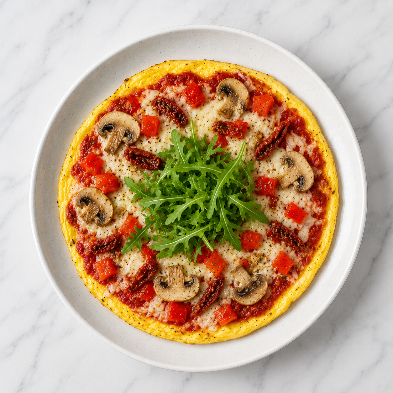 Pizza-Topped Omelette (LC)