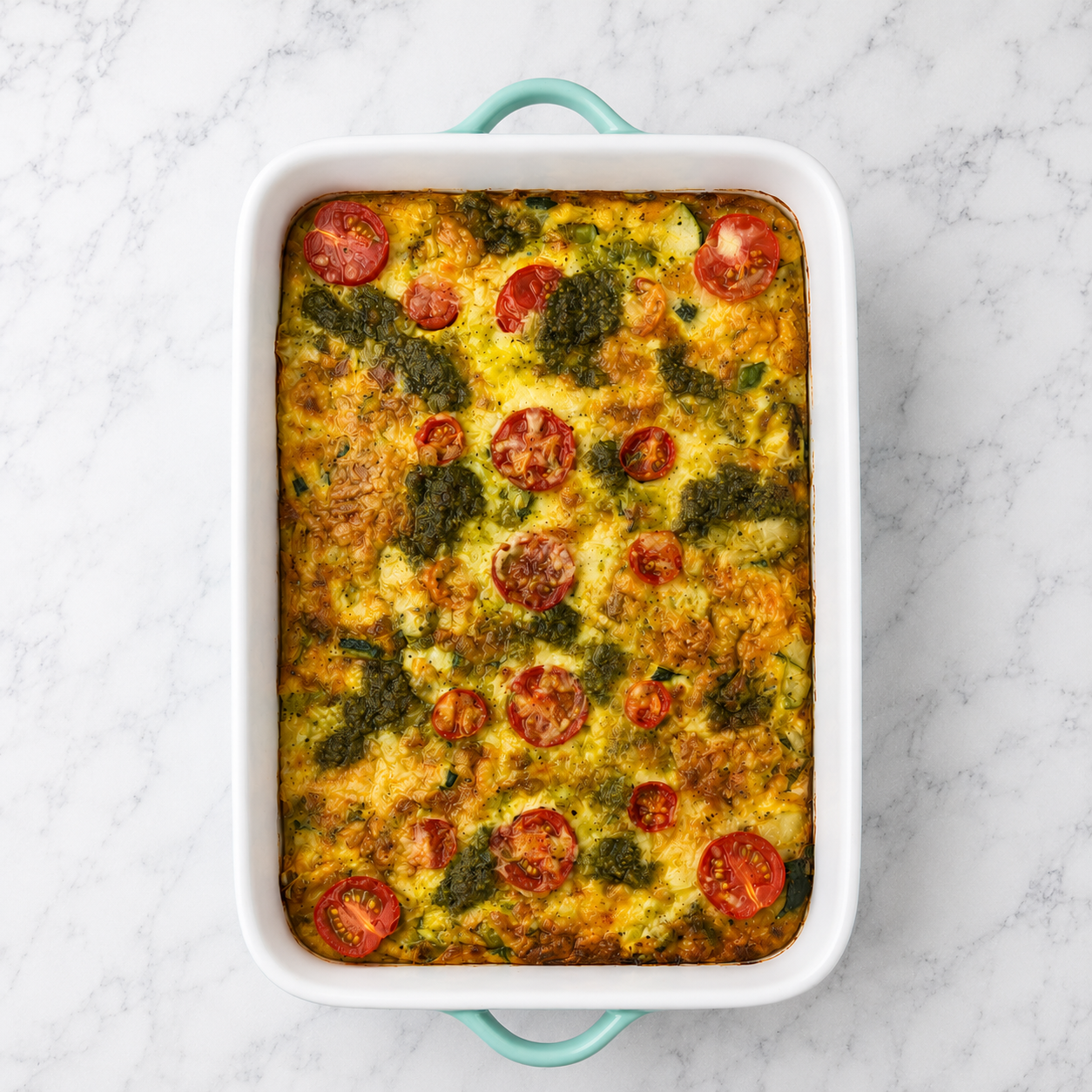 Pesto &amp; Cheese Frittata (LC)