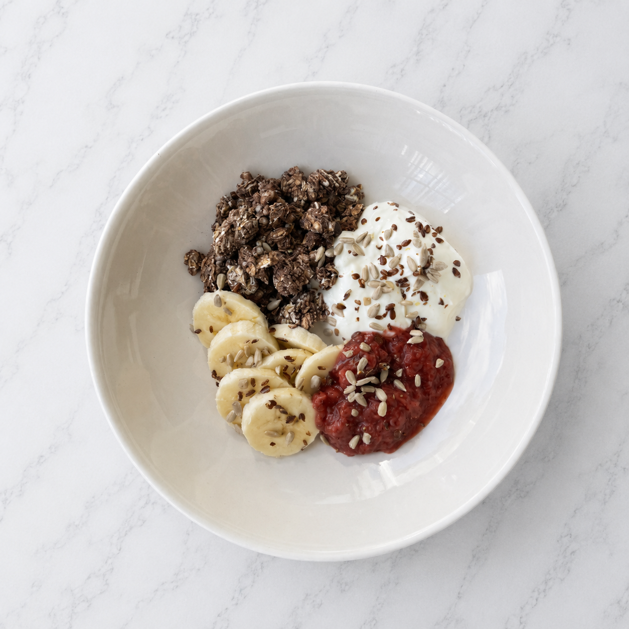 DIY Strawberry Müller Bowl 
