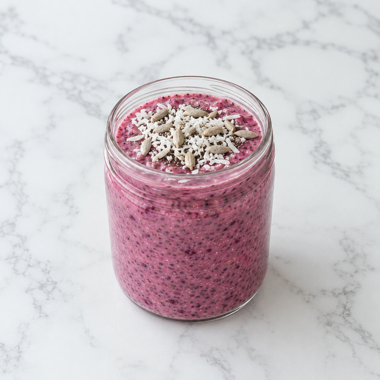 Summer Fruits Chia Pudding