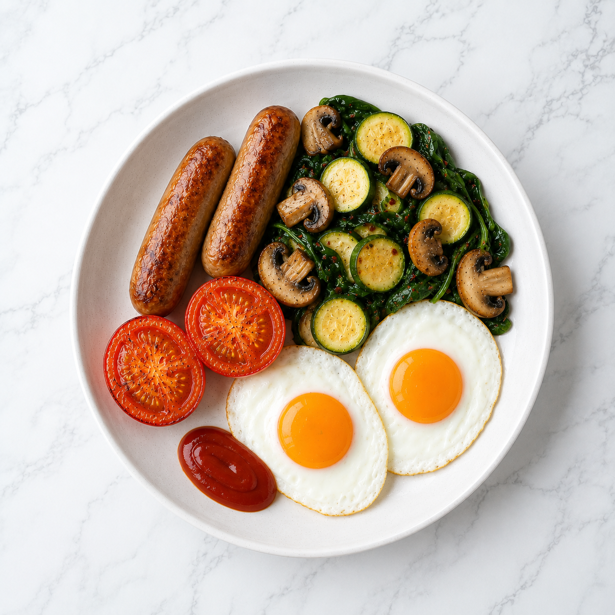 Healthy Fry Up Dinner (LC)