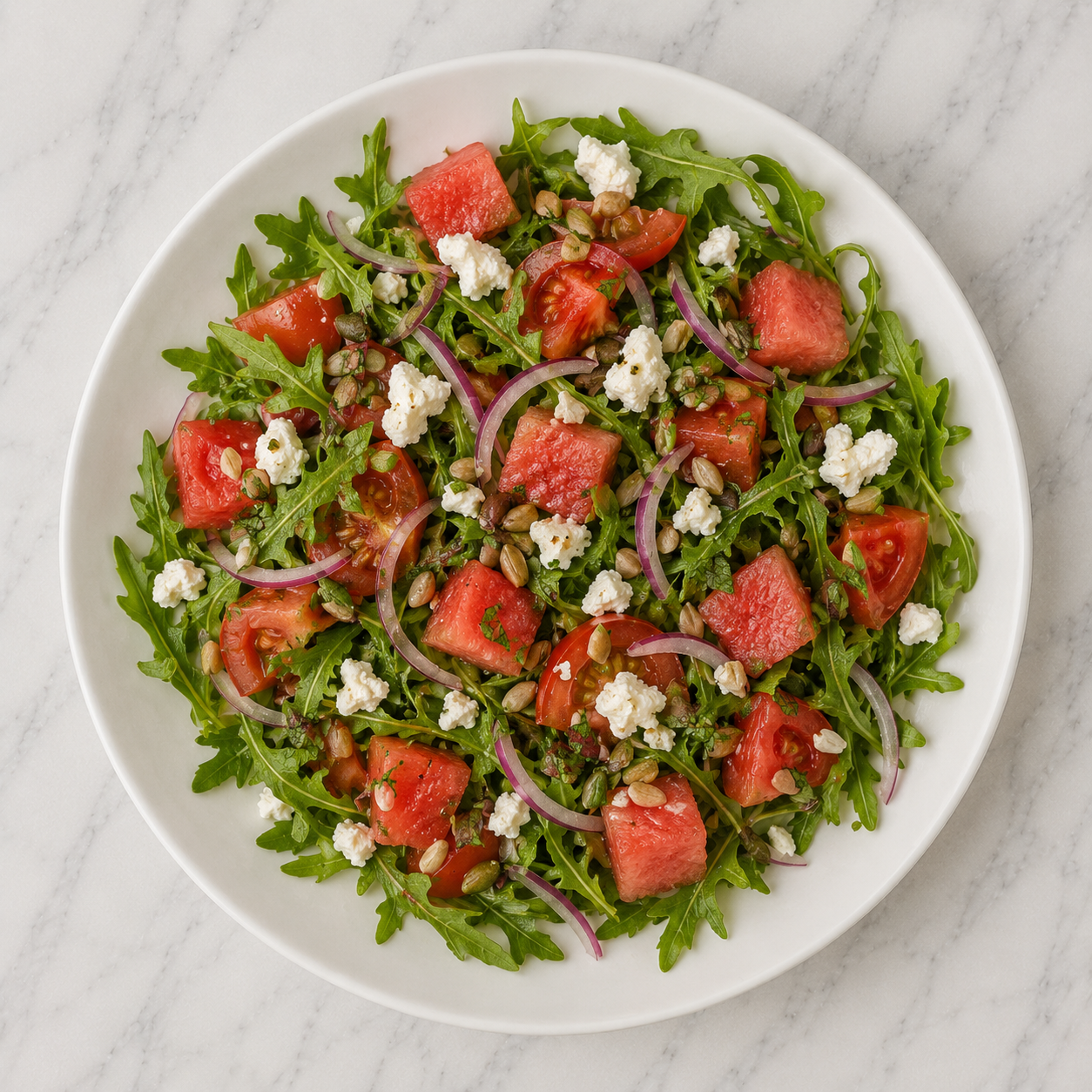 Watermelon &amp; Feta Salad (LC)