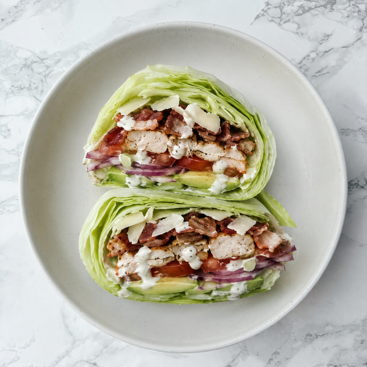 Chicken Bacon Ranch Wrap (LC)