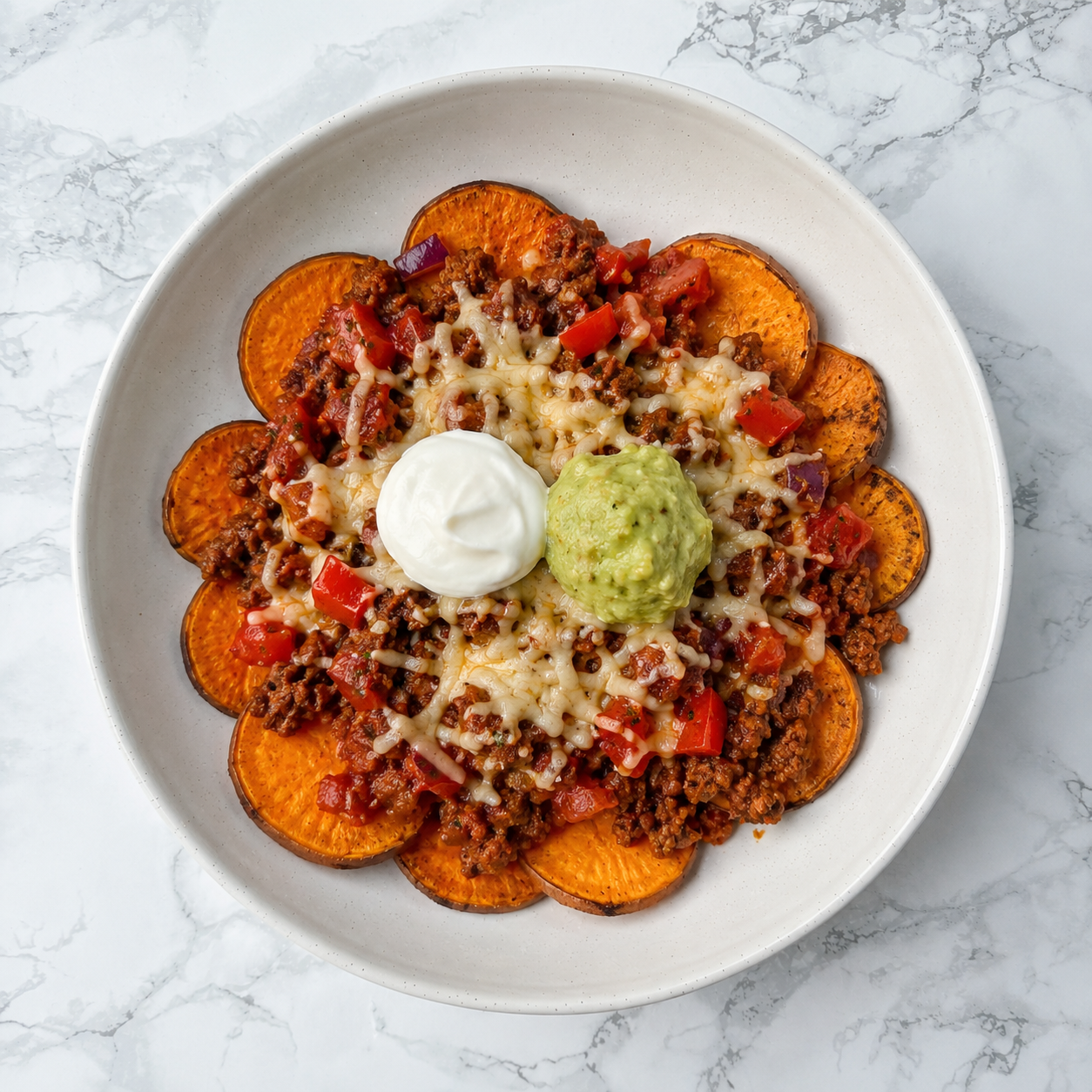 Loaded Sweet Potato Nachos (HC)