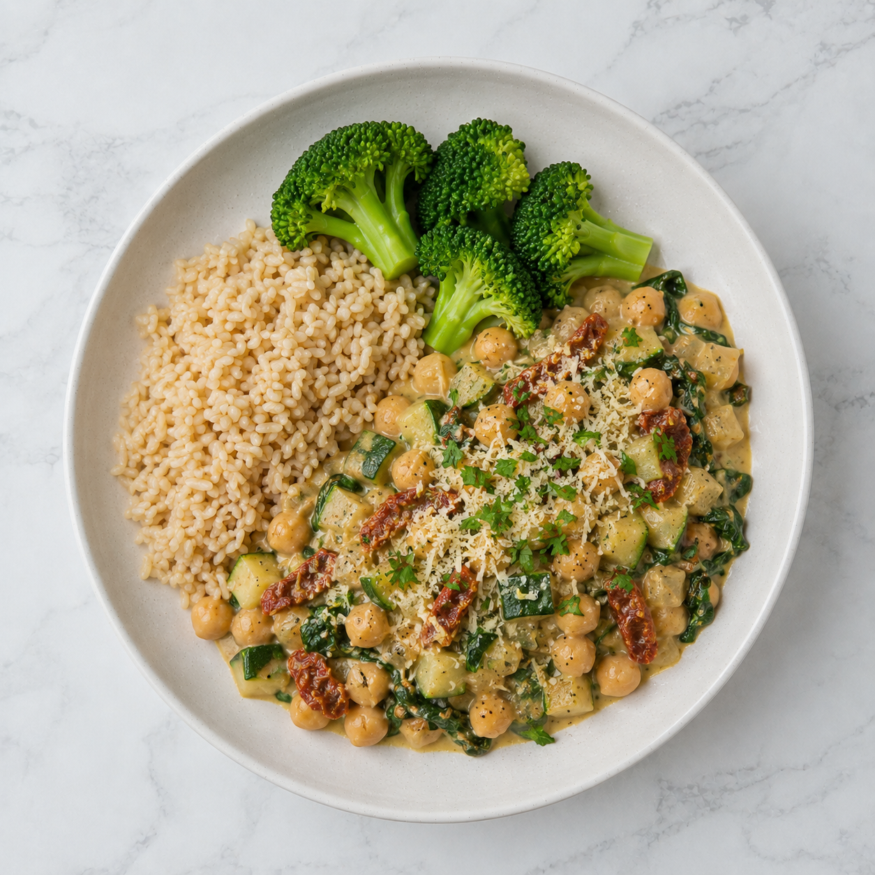 One Pan Tuscan Chickpeas (HC) 