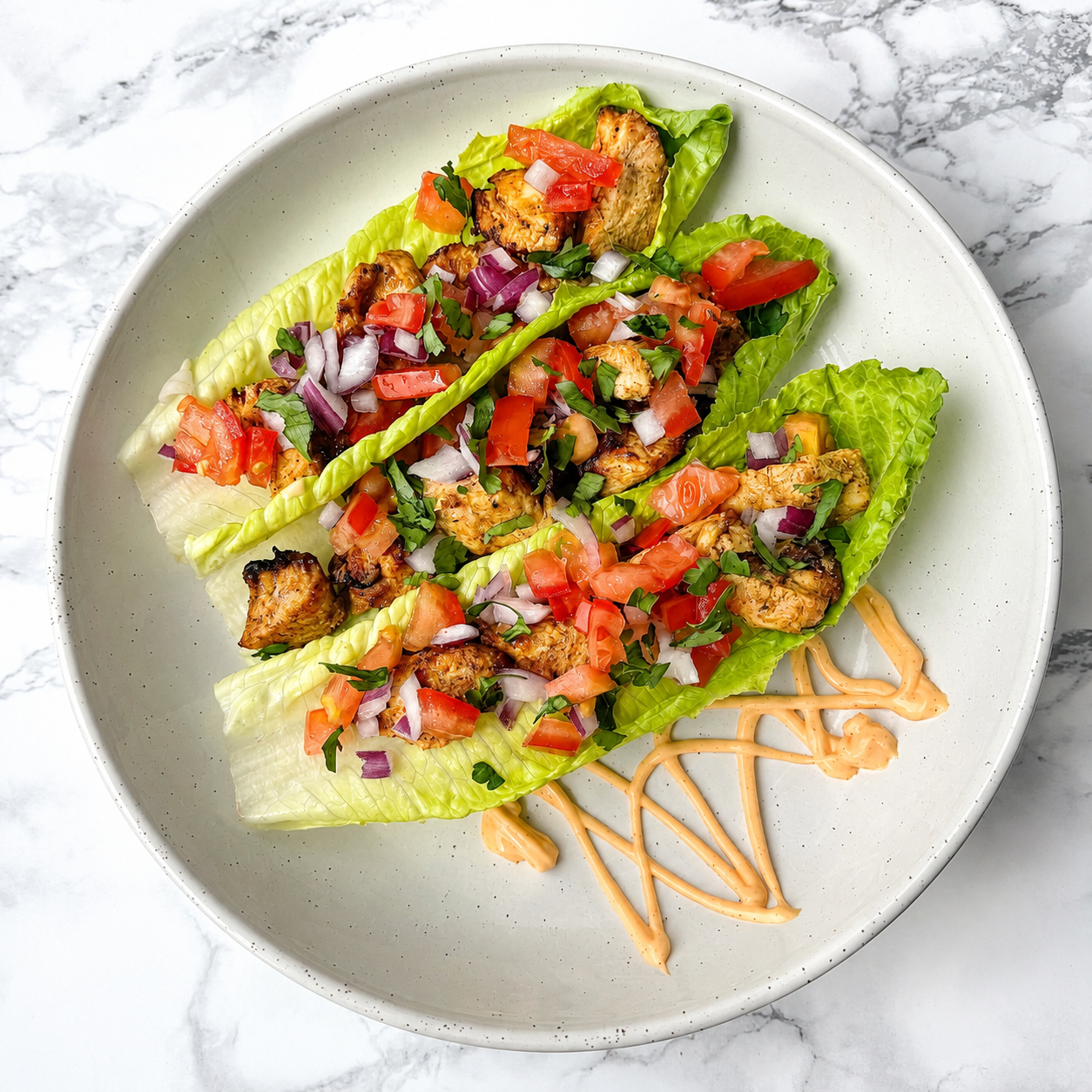  Chicken Tikka Lettuce Wraps (LC) 