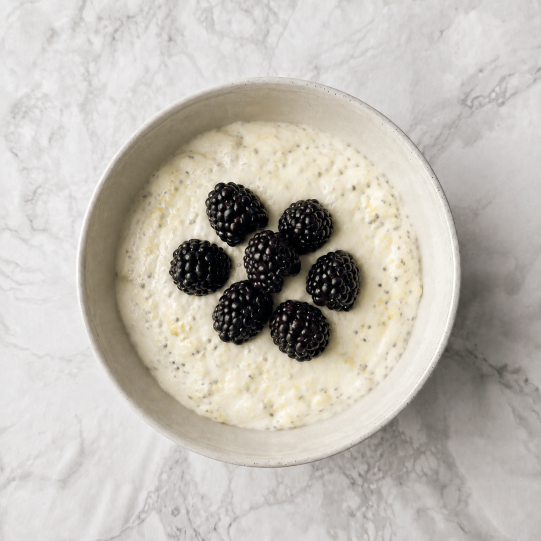 Lemon Creamy Chia-Pudding