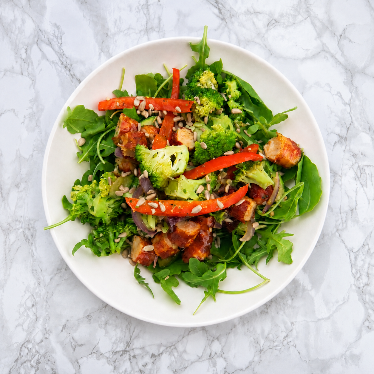 Italian Roasted Vegetable Salad (LC)