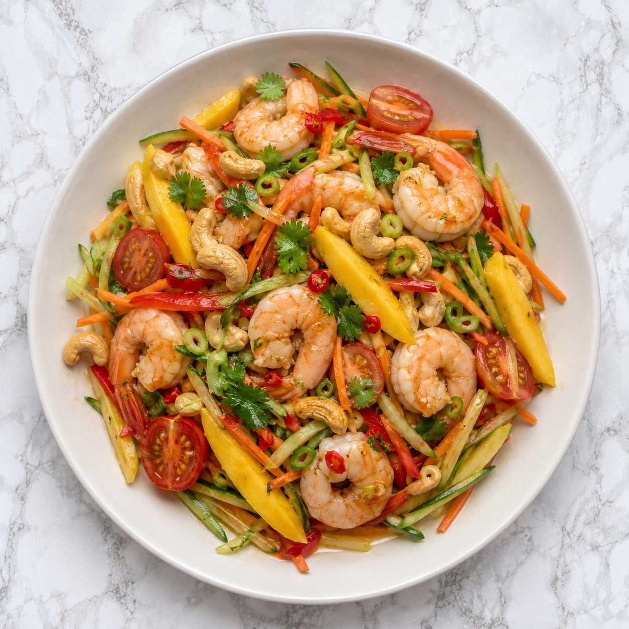 Thai Prawn &amp; Mango Salad (LC)