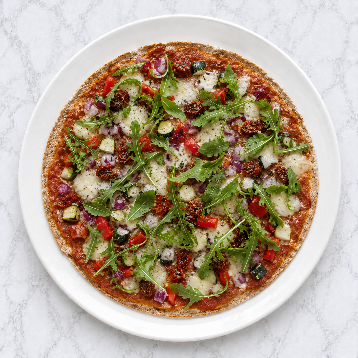 Mediterranean Tortilla Pizza (HC)